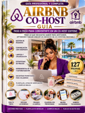 Spanish Airbnb Co-Host guide purple white cover