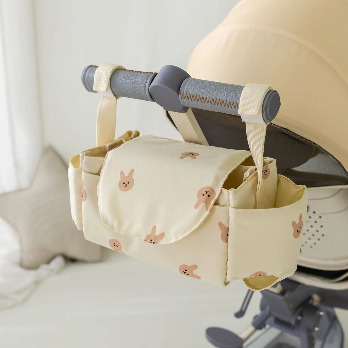 Baby Stroller Organizer Bag -Multi- pocket Storage & Cup Holder