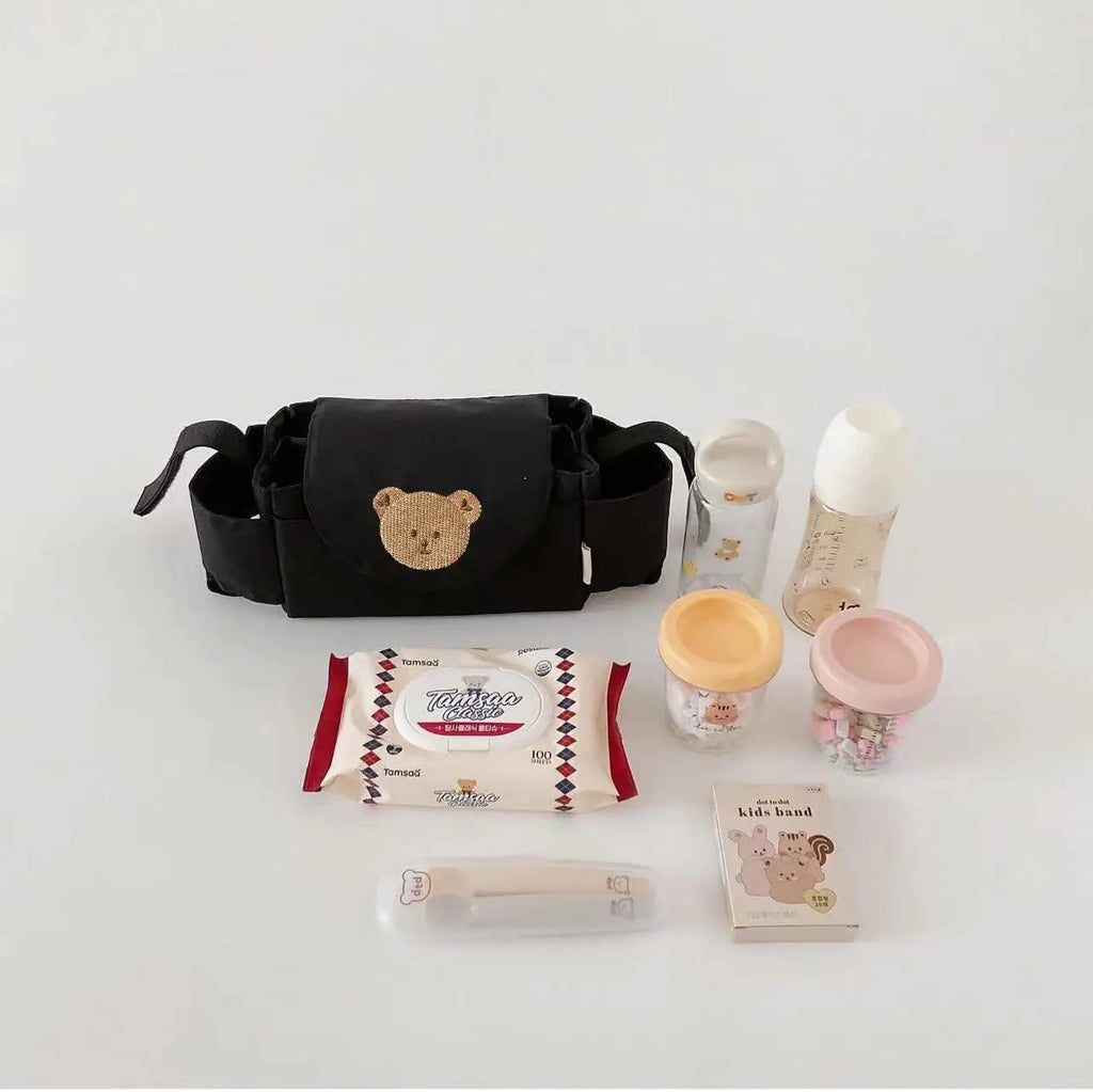 Baby Stroller Organizer Bag -Multi- pocket Storage & Cup Holder