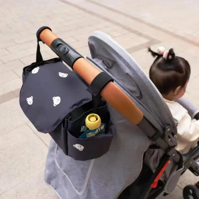Baby Stroller Organizer Bag -Multi- pocket Storage & Cup Holder